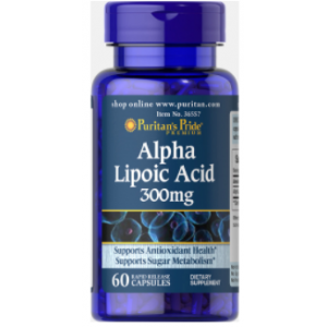 Alpha Lipoic Acid 300 мг - 60 капс Фото №1